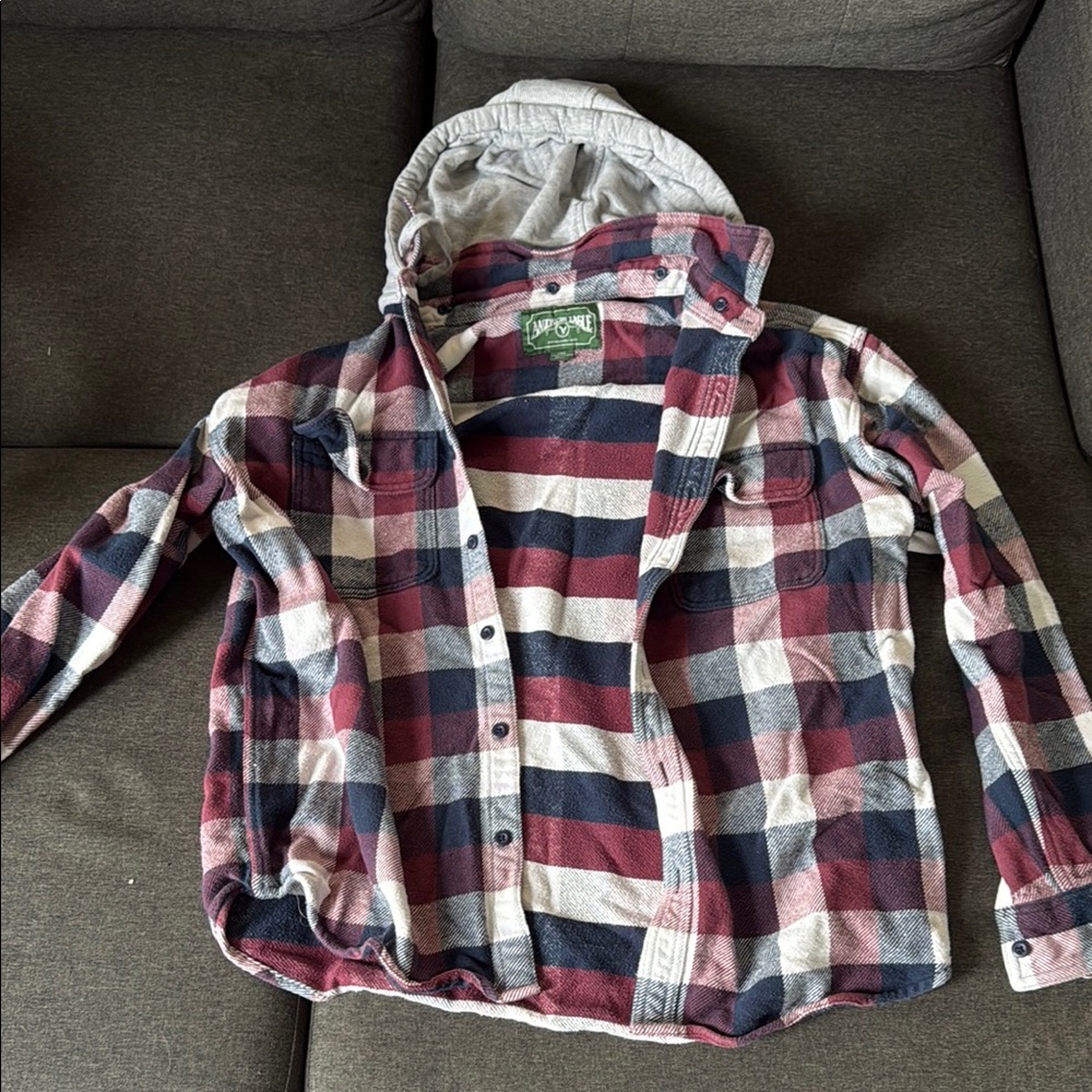 American Eagle Outfitters Checkered Flannel Shirt